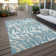  Malek Indoor/Outdoor Area Rug with Non-Slip Backing