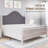 Farmhouse Solid Wood Bed Frame-982084940-982084942