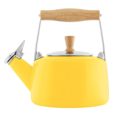 Chantal Sven 1.4 Quarts Enamel On Steel Whistling Stovetop Tea Kettle