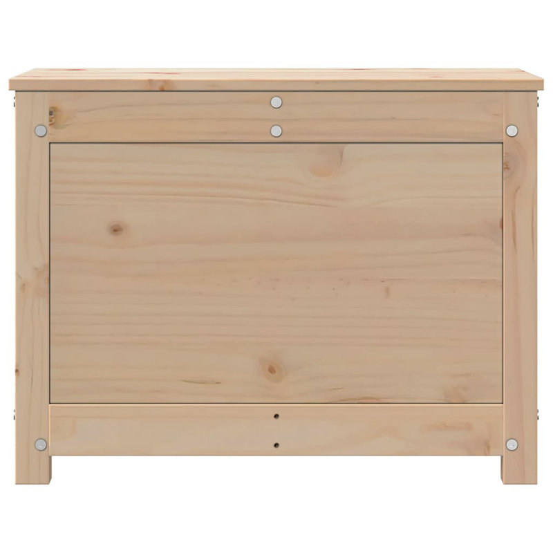 Marlow Home Co. Abriannah 60cm W 0L Solid Wood Deck Box, Brown