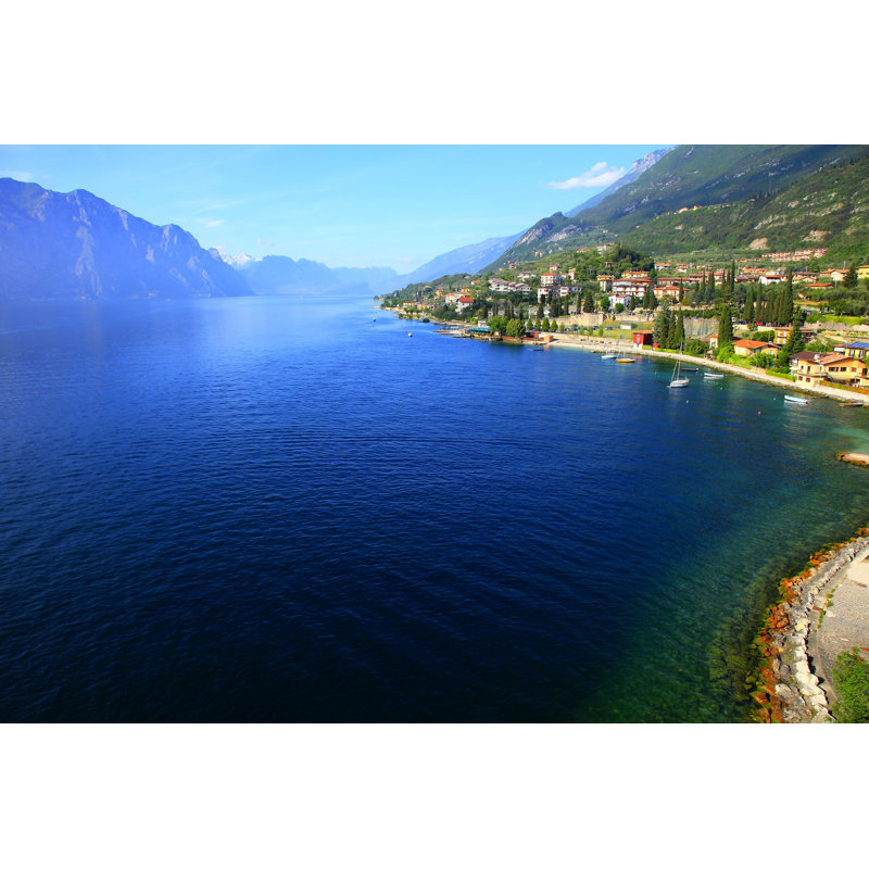 Lac italien par Agustavop, H 8 po x l 12 po