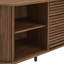 Buffet ovale cannelé de 67 po Harlan