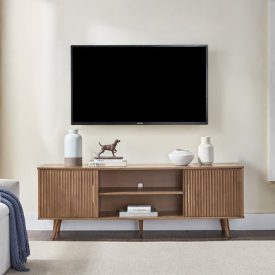 Verona 70" 2 Wood Door  TV Stand