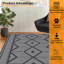5 x 7 tapis lavable antidérapant Tapis de sol géométrique moderne sans perte de poils Tapis tribal noir pour chambre d'enfant salon chambre à coucher-2120541352-2120541353