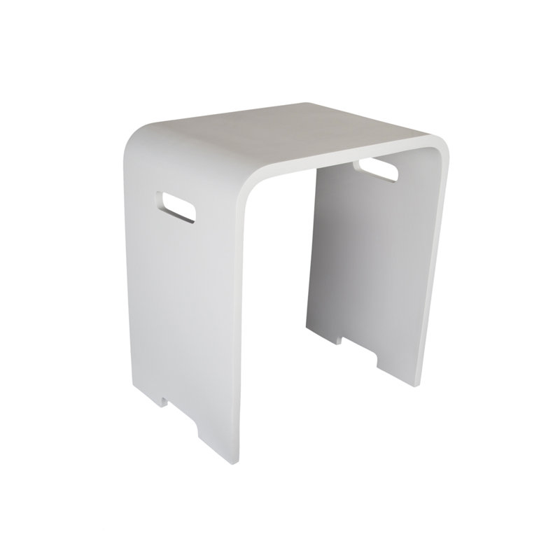 Chaise de douche en résine 15 po