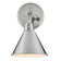 Arti 7.75-in Swing Arm Single Light Wall Sconce with On/Off Switch