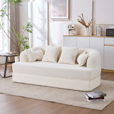 2-in-1 Foldable Sofa Bed with Multi-Functional Design
