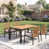 Black+teak Table selected