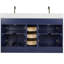 Meuble-lavabo double 60 po avec tiroirs, tablette, prise de courant et plateau en marbre d'ingénierie-1421479582-1421479578