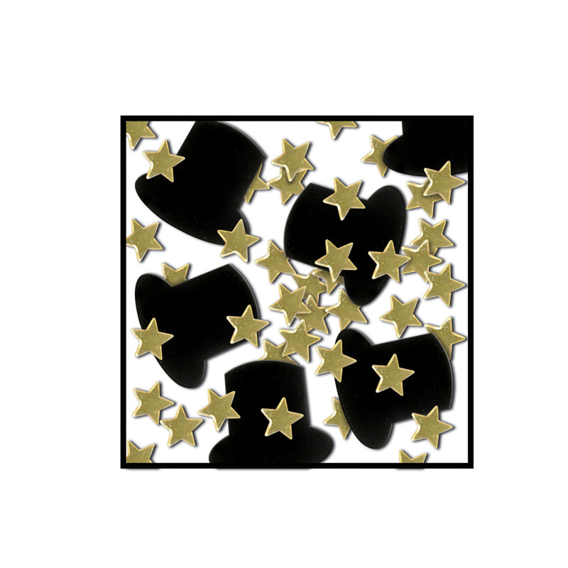 Chapeaux et mini-étoiles Fanci-Fetti