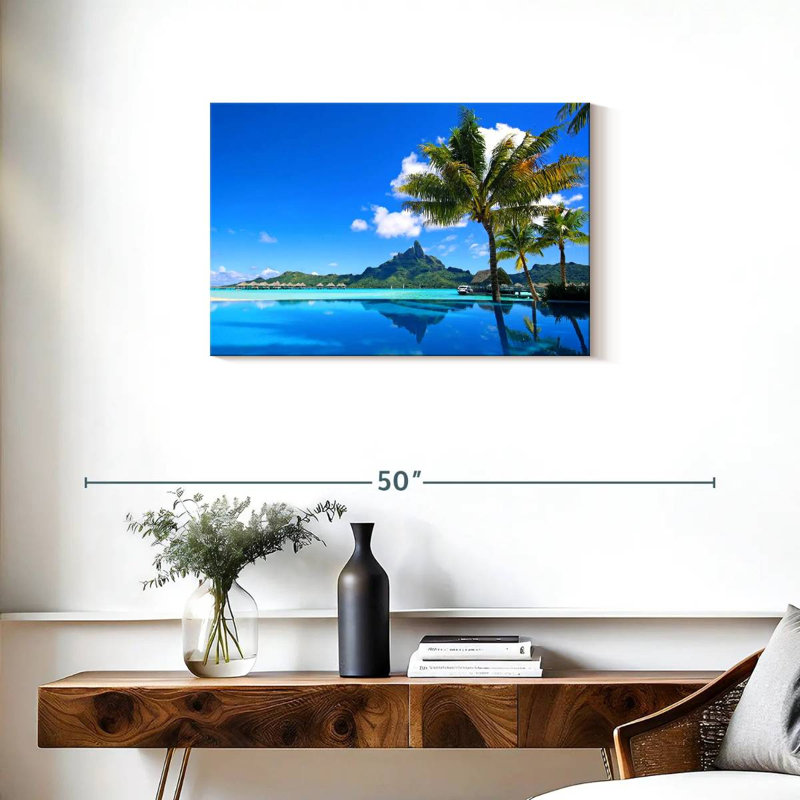 Gillard Bora Bora Tropical Gillard, H 20 po x l 30 po