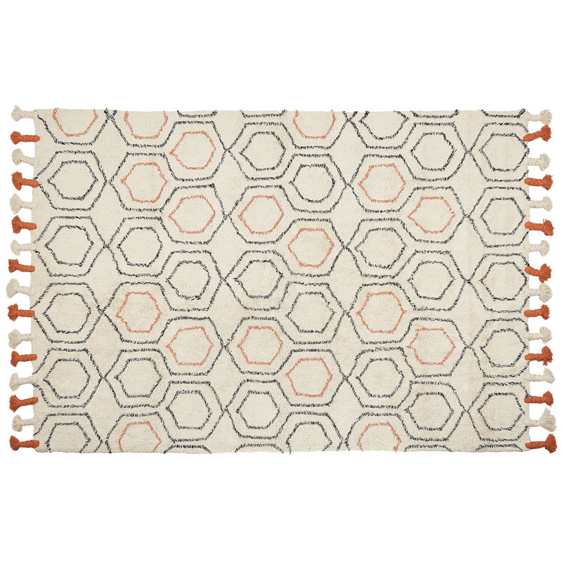 Arinna Geometric Hand Woven Area Rug, Rectangle 160 x 230cm