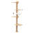 4-Tier Wall-Mounted Cat Tree Tower Scratching Post