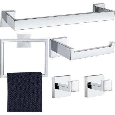 Ensemble de 5 accessoires de quincaillerie de salle de bain