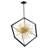 Sunburst 8 - Light Dimmable Sputnik Sphere Chandelier