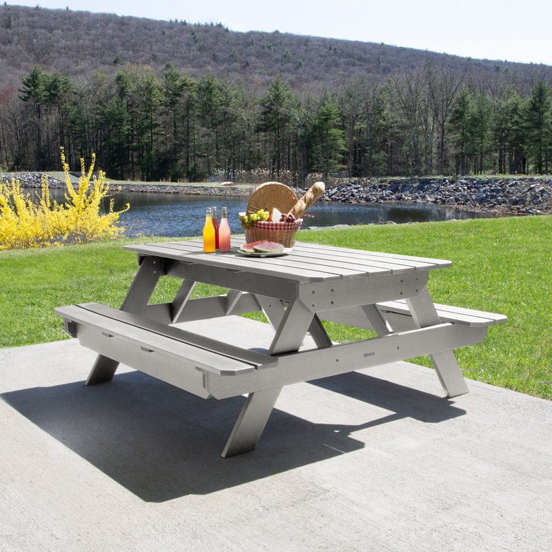 Sohi Patio Dining Set with, Harbor Gray