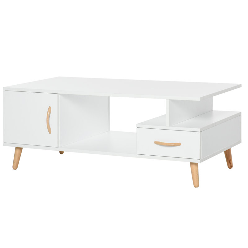 Four Leg Coffee Table with Storage