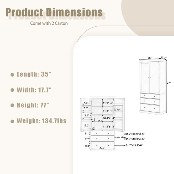 Dimensions du produit