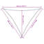 Polyéthylène haute densité Vidaxl Sun Sail-113551253-113551259