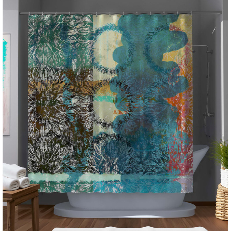 Rideau de douche himel abstrait