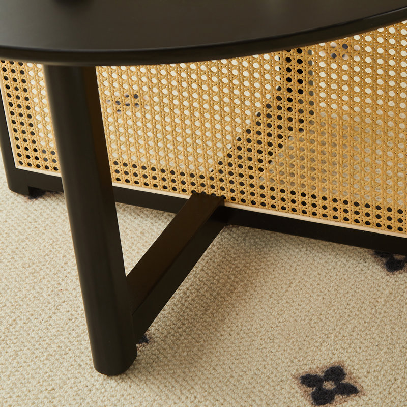 Table basse Jeffers, Noir, noir, noir, noir