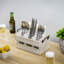Metal Rectangle Flatware Caddy