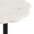 Round Marble and Metal Drink Table-2111102427