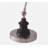 22"H Satin Nickle Good Neck Table Lamp