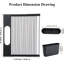 Over-Sink Dish Drying Rack | 17.5"×15" Rollable Stainless Steel | Removable Basket | Kitchen Sink Organizer-989125910
