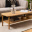 Nanciann Four Leg Coffee Table with Storage