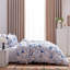 Ensemble de housse de couette réversible en microfibre bleue-160834885-264234057