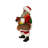 Kurt Adler Fabriche African American Santa, 12in