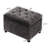 Devault 24" Wide Fabric Tufted Rectangle Storage Ottoman-23731310