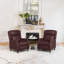 Fauteuil inclinable en cuir véritable Doersten Lange-1510656776