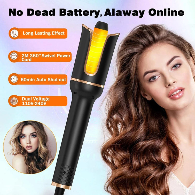 Automatic Hair Curler Curling ERTCHUE Ried