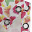 Rideau décoratif à 2 panneaux pour fenêtre avec œillets East Urban Home Animal, 50 po, vert fuchsia-106369051