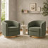 Fauteuil pivotant rembourré Becki Owens for Joss & Main