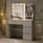 37" Vanity Table with Lighted Mirror-124064217