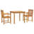 Shadrick Square 3 - Piece 2 - Person 85Cm Acacia Outdoor Table Set