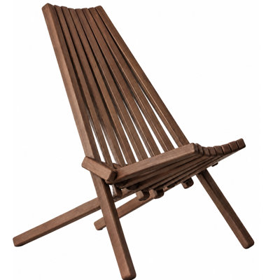 Chaise d'extérieur pliante Lashawn