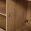 Meuble-lavabo autoportant de 48 po (47-1 / 4 po) avec lavabo en résine et 3 portes d'armoire à fermeture en douceur, contreplaqué, chêne d'imitation (KD-PACKING)