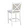 Nahumveer Solid Wood Upholstered Counter Stool