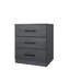 Bloxberg 46cm W Manufactured Wood Bedside Table