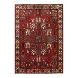 One-of-a-Kind Rectangle 6'11" x 9'11" Hand Knotted Area Rug