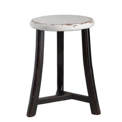 Wood Accent Stool