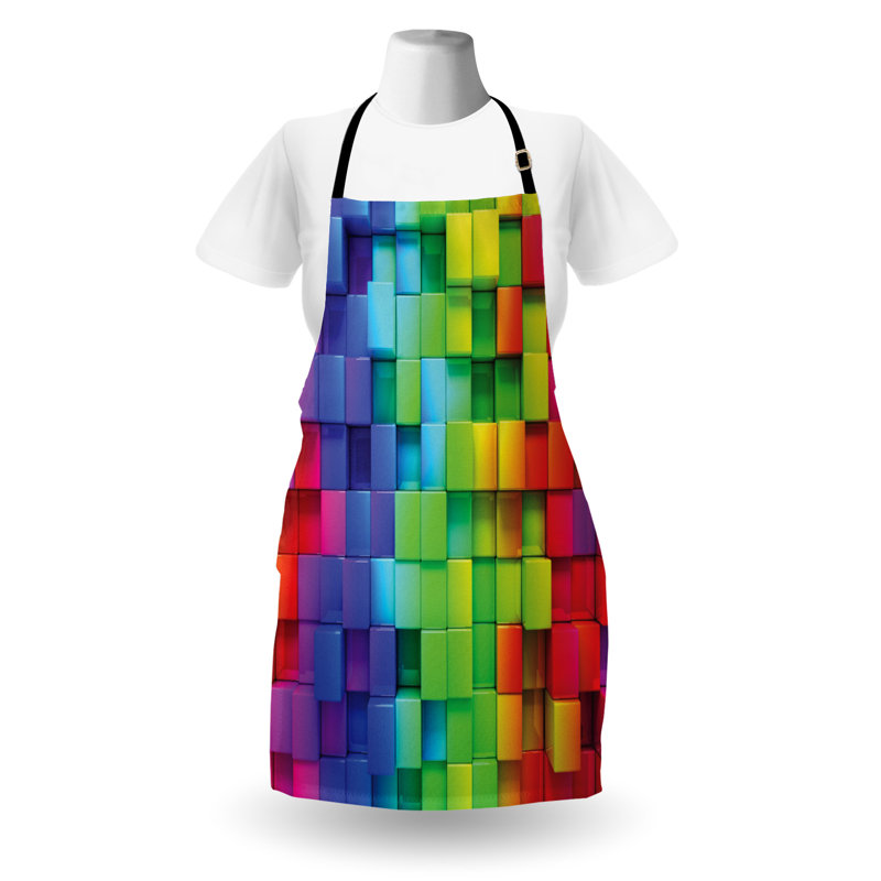 Abstract Bib Apron