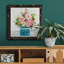 Monet Garden - Peinture sur toile encadrée-1365299083-1365348338