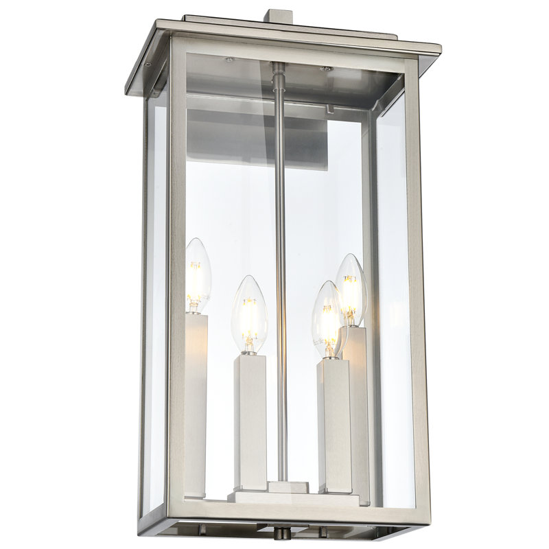 Seyla Armed Sconce, Brushed Nickel