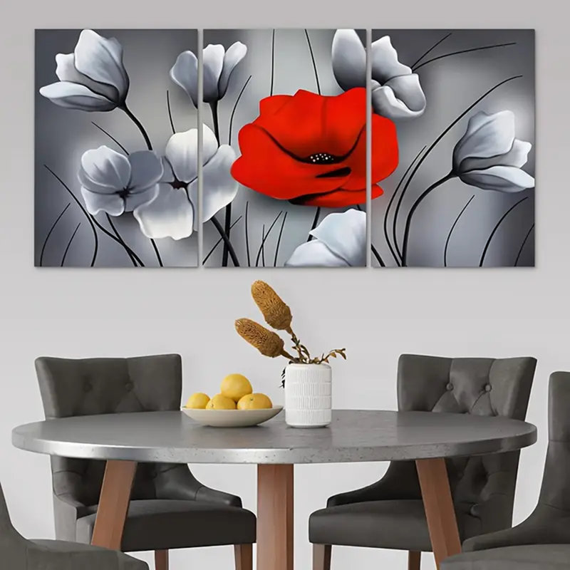 3 Piece Wrapped Canvas Print