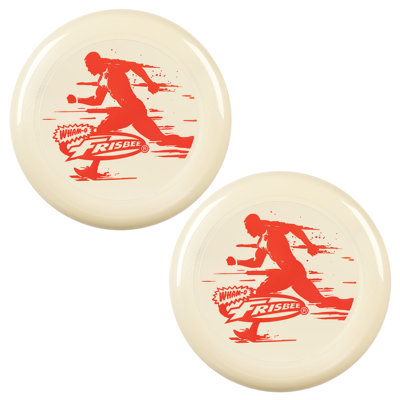 Wham-O Frisbee All Sport Disc 140g, 9,85 pouces, durable et antidérapant pour jeux de plein air - paquet de 2